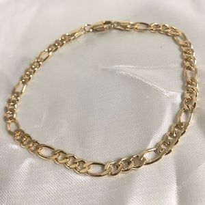 18k Gold Filled Fígaro Men Bracelet